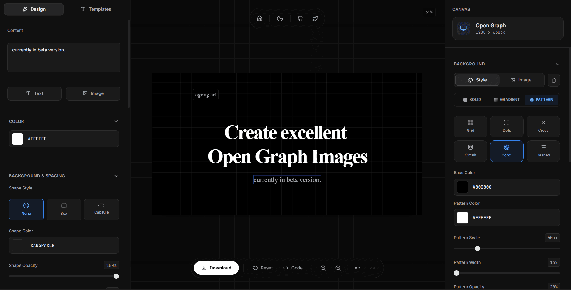 OG Image Editor Preview