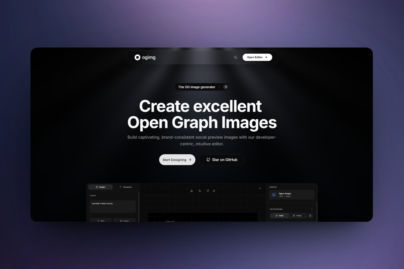ogimg – Open Graph Image Generator